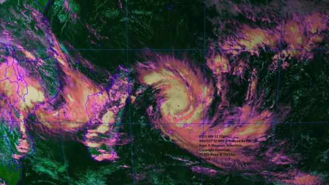 Vidéo du Cyclone Tropical Intense BANSI