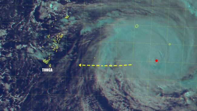 Les Tonga en ligne de mire du dangereux cyclone tropical GITA