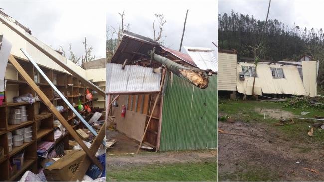 Cyclone KENI : rafale de 215 km/h enregistrée sur l'île fidjienne de Kadavu