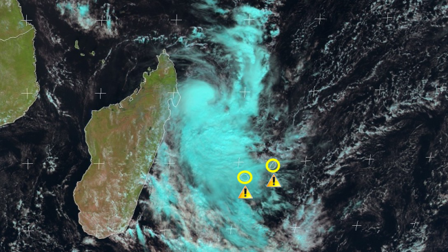 Dépression Tropicale : Appel à la vigilance à la Réunion et Maurice