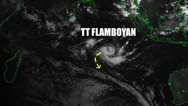 La tempête tropicale FLAMBOYAN en guise de conclusion de la saison?