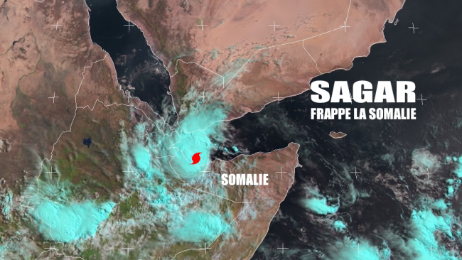 SAGAR sur la Somalie et une nouvelle cyclogenèse en vue