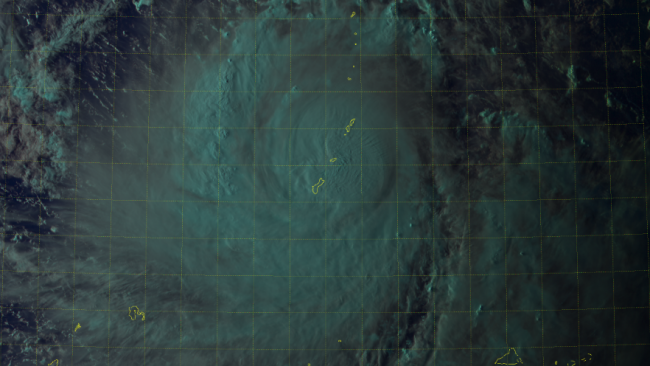 Les îles Mariannes traversées par le typhon MANGKHUT