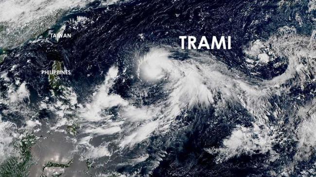 Tempête tropicale TRAMI, boulimie de cyclone dans le pacifique