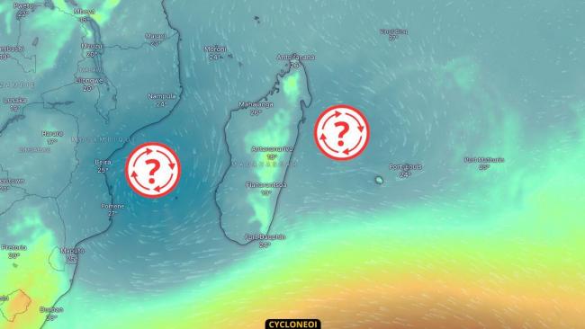 À surveiller au Nord des Mascareignes et dans le canal du Mozambique