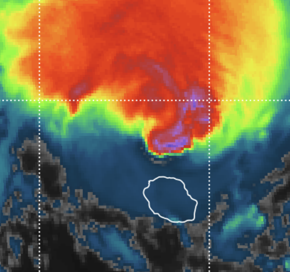 cyclone GARANCE à La Réunion