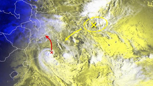 Zone suspecte au Nord-Est de Madagascar et possible futur DESMOND