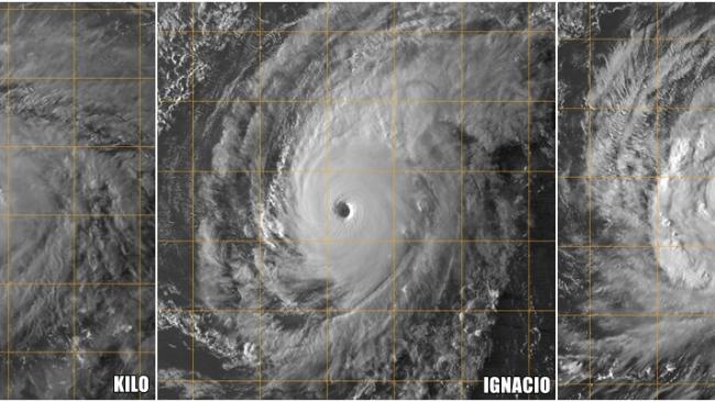 Orgie de cyclones dans le pacifique en plein El Nino