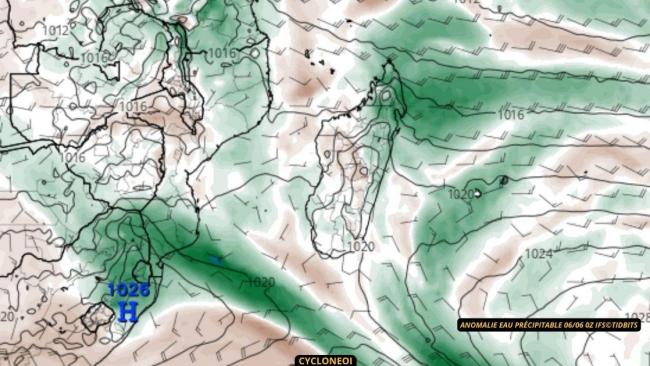 Temps conforme à l'hiver avant un réchauffement des températures