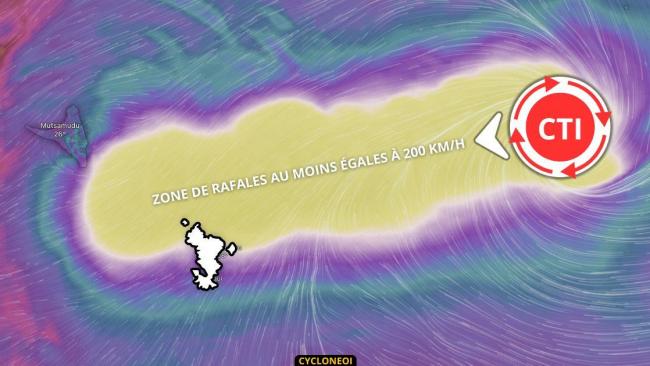 Cyclone intense CHIDO : le scénario du pire pour Mayotte ?