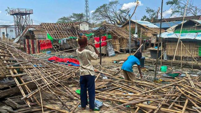 Le Myanmar durement impacté par le violent cyclone MOCHA