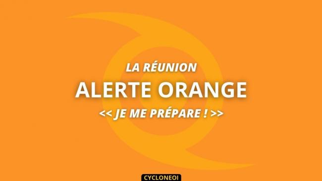 Cyclone Intense FREDDY : La Réunion en alerte orange à compter de 19h