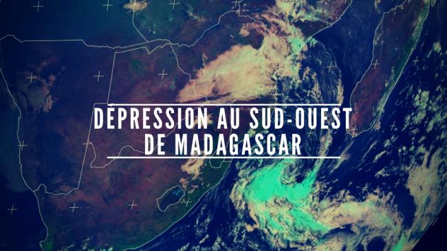 Système dépressionnaire au sud-ouest de Madagascar