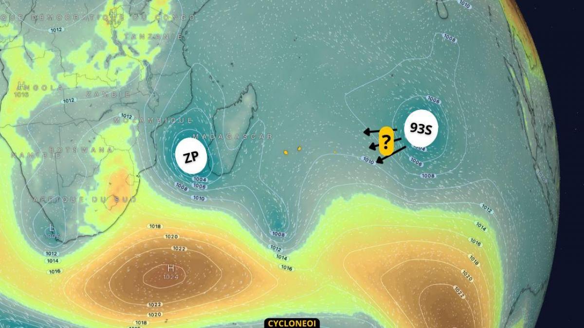 Zone perturbée 6 et 93S, encore un rebondissement ?