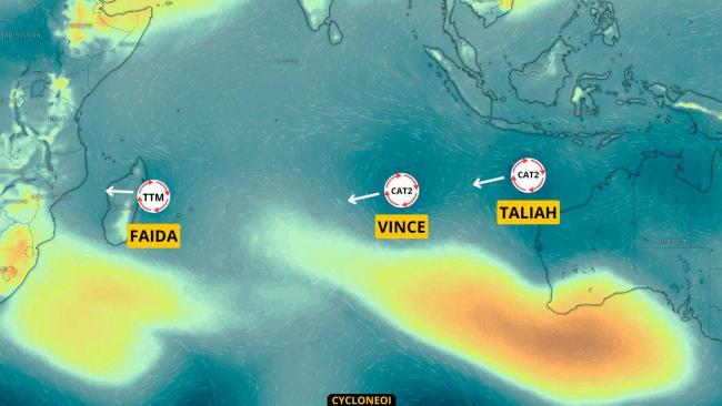 FAIDA pour Madagascar et le Mozambique, VINCE et TALIAH en approche