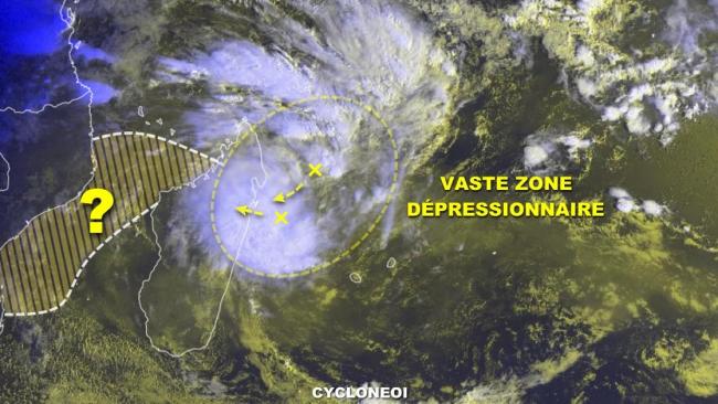 Pas de tempête Ana dans l'immédiat mais de fortes pluies pour Madagascar