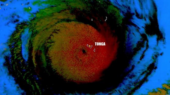 Le puissant et dangereux cyclone GITA a frappé les Tonga