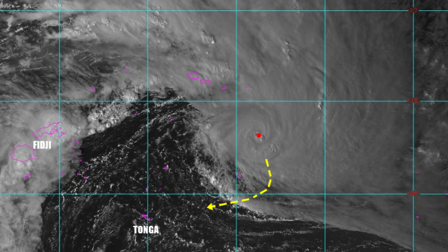 Cyclone Tropical GITA, menace potentielle sérieuse pour les Tonga