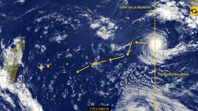 Cyclone intense Darian, aucun danger pour les fêtes de Noël !