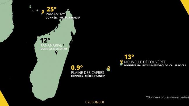 L'hiver austral 2022 est bien installé dans l'océan indien Sud-ouest