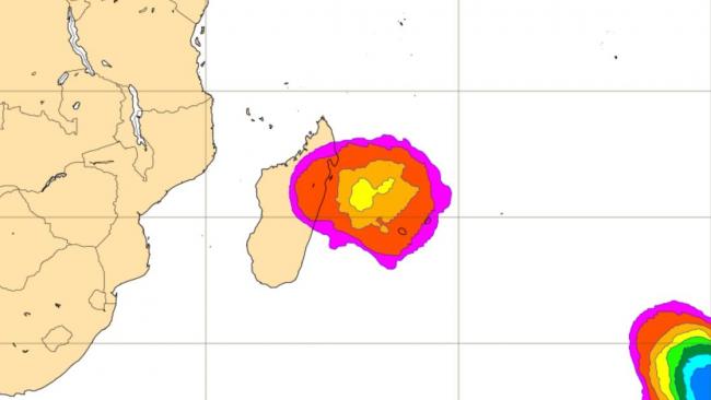Future cyclogenèse et possible dégradation du temps de Madagascar aux Mascareignes