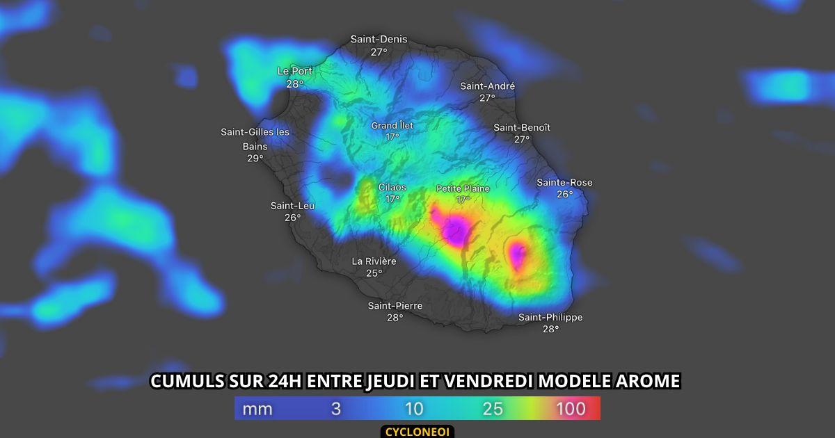 La Réunion : un week-end incertain entre averses et chaleur