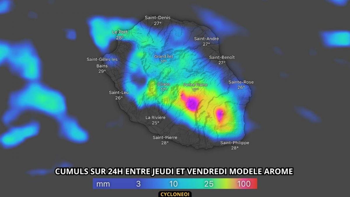 La Réunion : un week-end incertain entre averses et chaleur