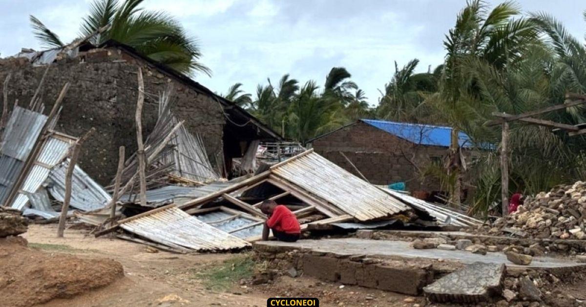 Le cyclone dikeledi laisse derrie re lui des morts et un record