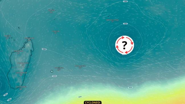 Le risque de cyclogenèse se renforce à l’Est Nord-Est des Mascareignes