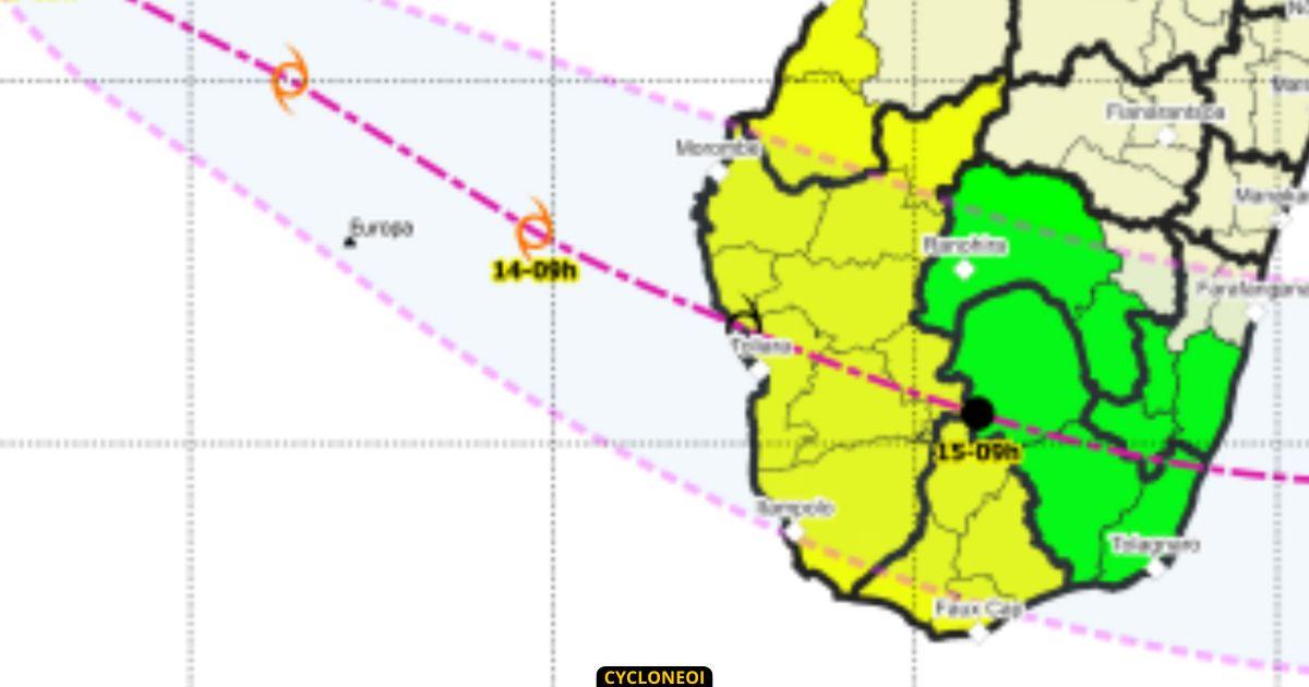 Madagascar en alerte a l approche de la tempe te jude