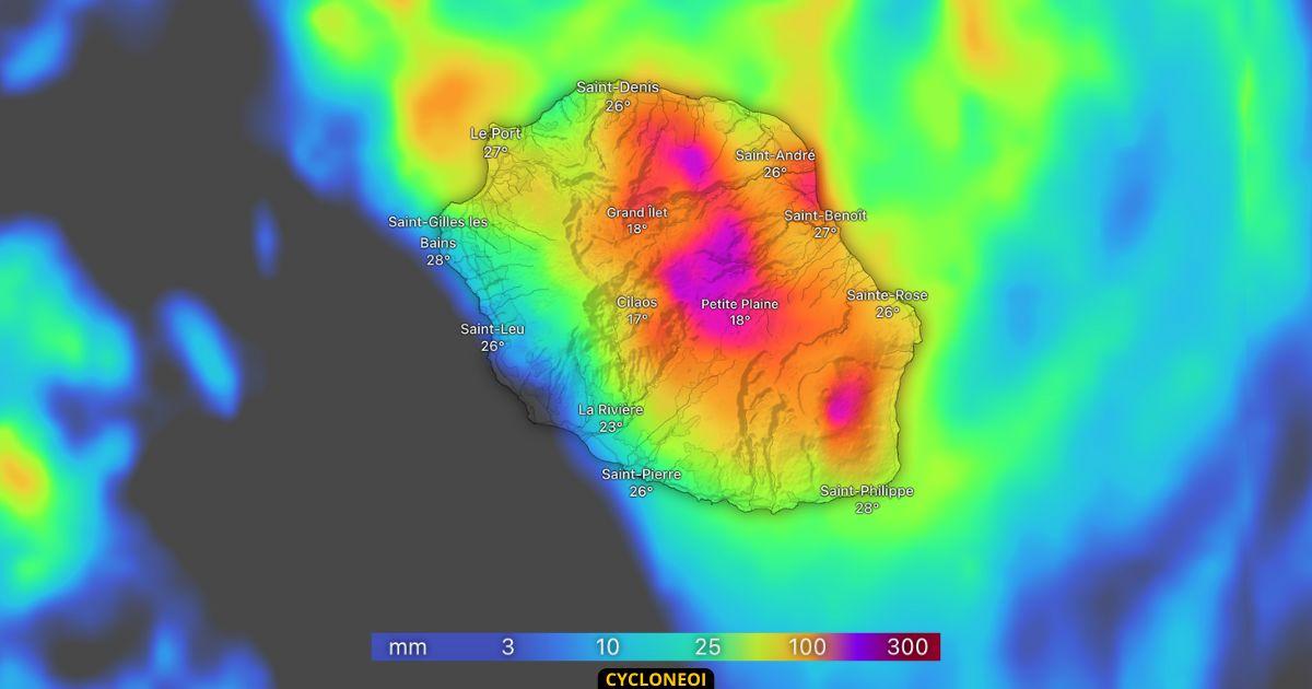 La Réunion : week-end pluvieux et vigilance fortes pluies orages