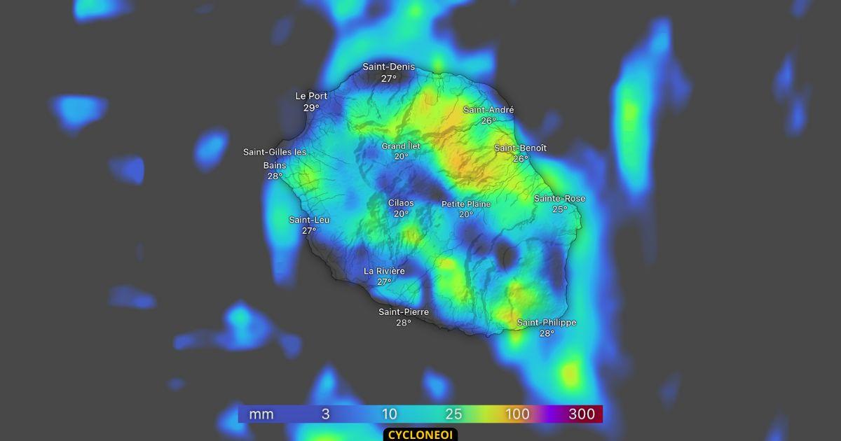 Météo La Réunion : De bonnes averses par endroit pour finir le week-end