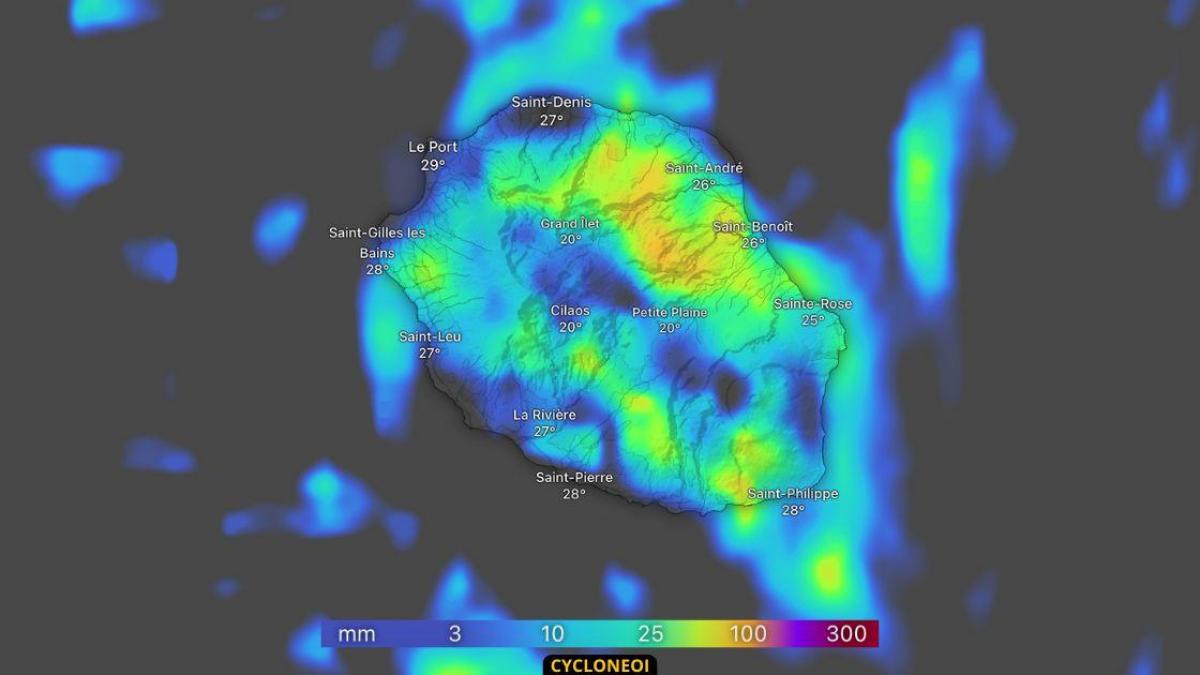 Météo La Réunion : De bonnes averses par endroit pour finir le week-end