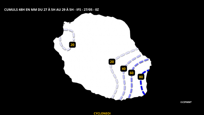 Météo à La Réunion pour ce dimanche de pentecôte 2023