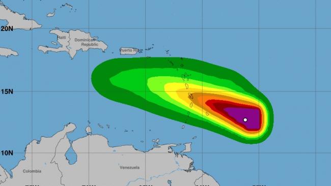 KIRK vers les Antilles, la Guadeloupe et la Martinique en vigilance cyclone