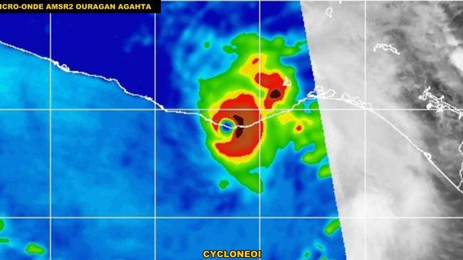 Le Mexique frappé par l'ouragan Agatha au niveau de l'État d'Oaxaca