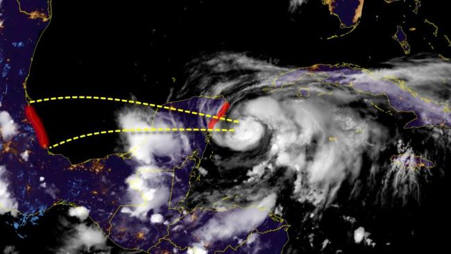 Ouragan Grace : Double impact attendu pour les côtes mexicaines