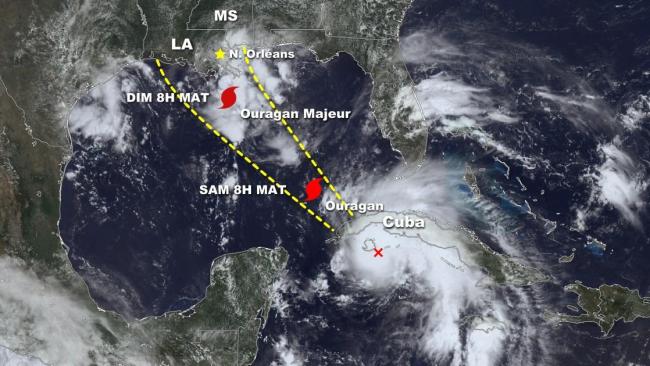 Ida pourrait devenir un dangereux ouragan majeur avant de frapper les États-Unis