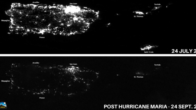 Porto Rico toujours dans le noir une semaine après MARIA