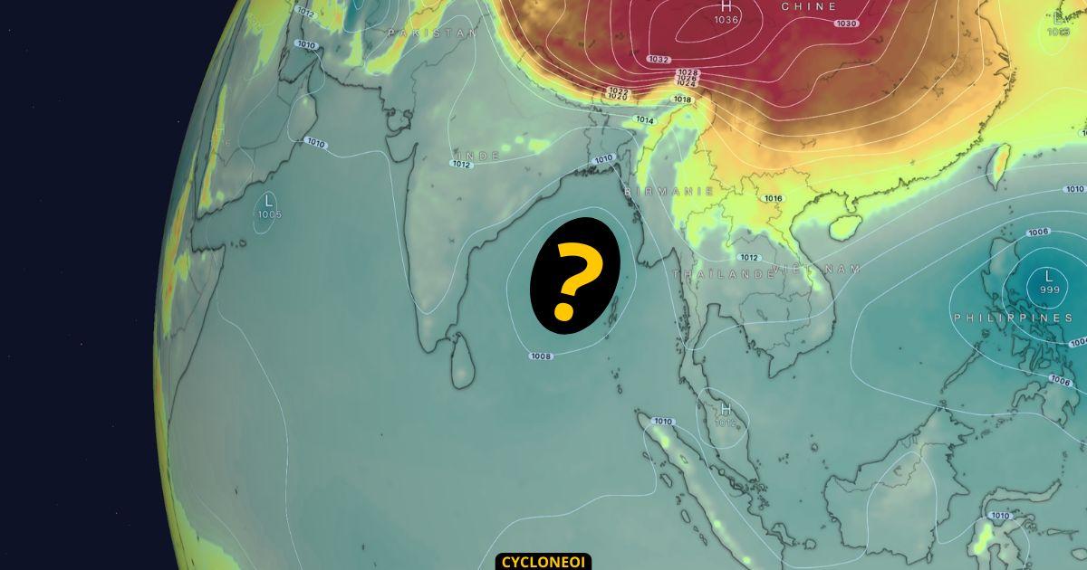 Possible cyclogene se sous surveillance dans le golfe du bengale