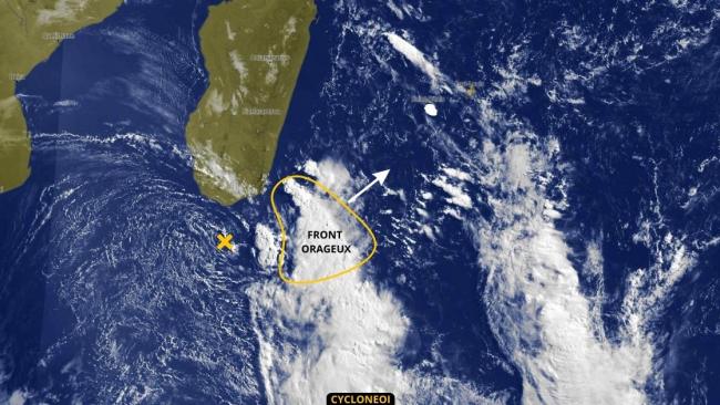 La Météo de La Réunion : Un front orageux en approche par le Sud-Ouest