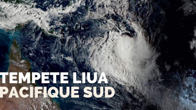 LIUA est la première tempête baptisée de l'hémisphère sud