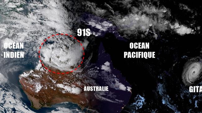 Risque de cyclogenèse en augmentation à l'ouest de l'Australie