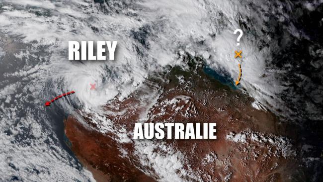 Tempête tropicale RILEY au Nord-Ouest de l'Australie