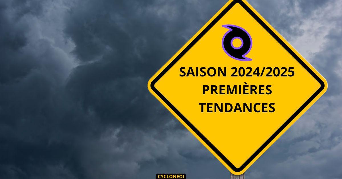 Premières tendances pour la saison cyclonique 2024/2025