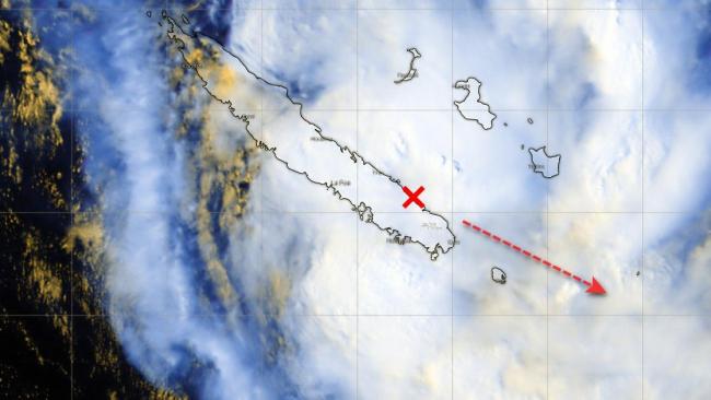 La forte tempête Ruby traverse la Nouvelle Calédonie du Nord au Sud