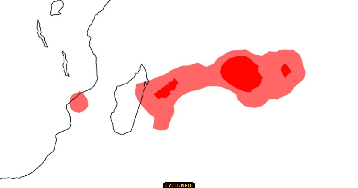 Tendances activite cyclonique 2024 2025 ocean indien