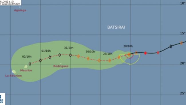 Batsirai : Incertitude et menace potentielle pour les Mascareignes