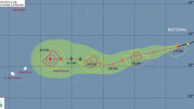 Tempête tropicale BATSIRAI, un système sous haute surveillance