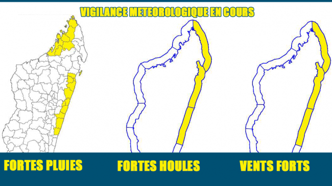 Futur Dumazile : Vigilances météorologiques en cours à Madagascar